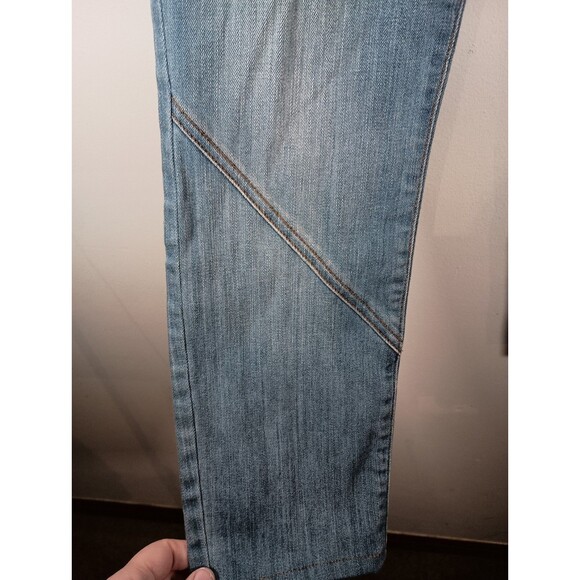 Vintage Guess Original Jeans Womens Western Mid Rise Western Button Size 28 - Picture 5 of 11